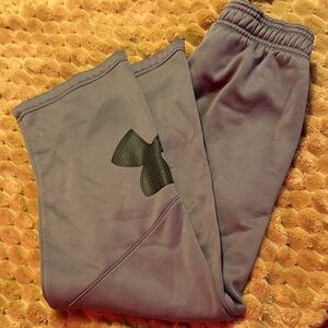 Under Armour Charcoal Joggers with Black Logo